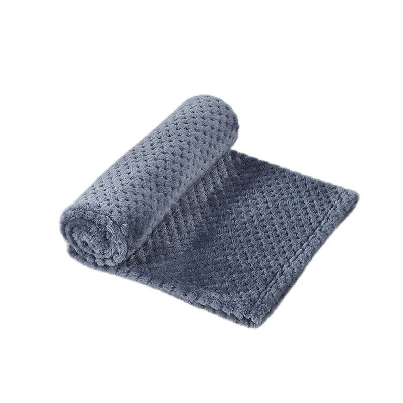 Summer Coral Fleece Blanket For Dogs