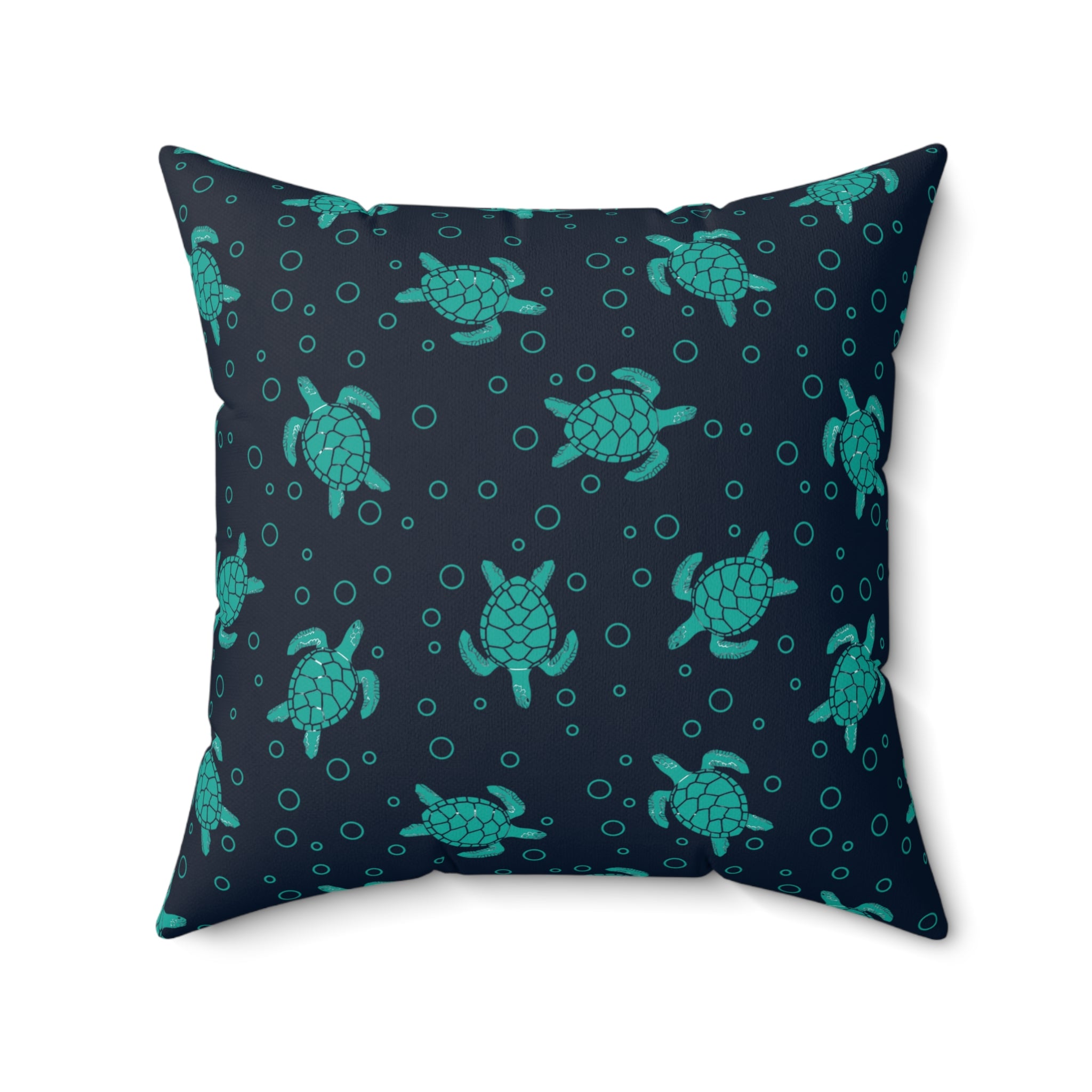 Sea Turtle Pattern Pillow | Throw Pillow