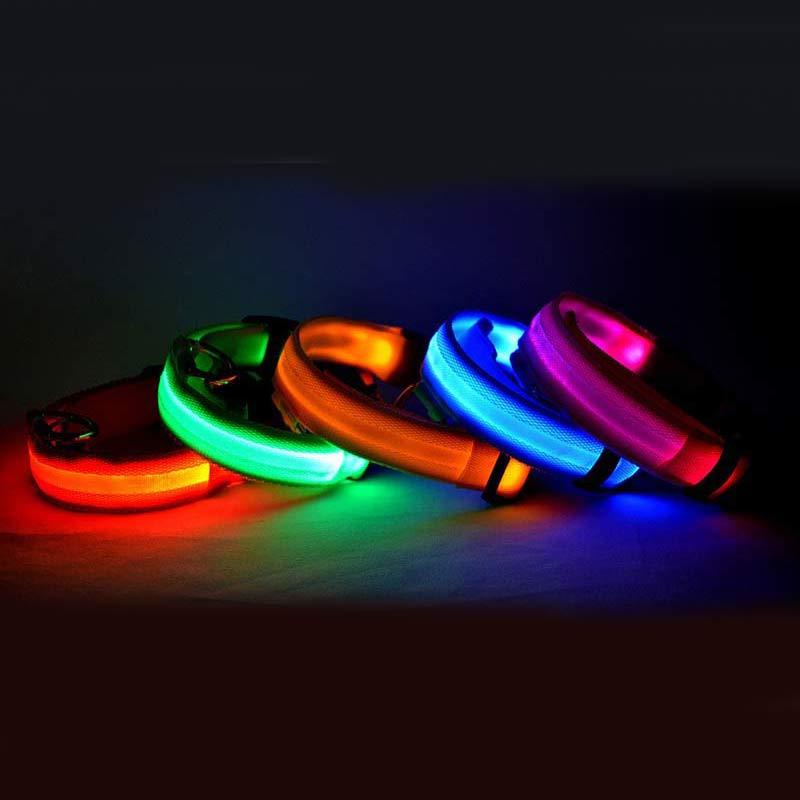 Luminous Glow-In-The-Dark Led Pet Collar