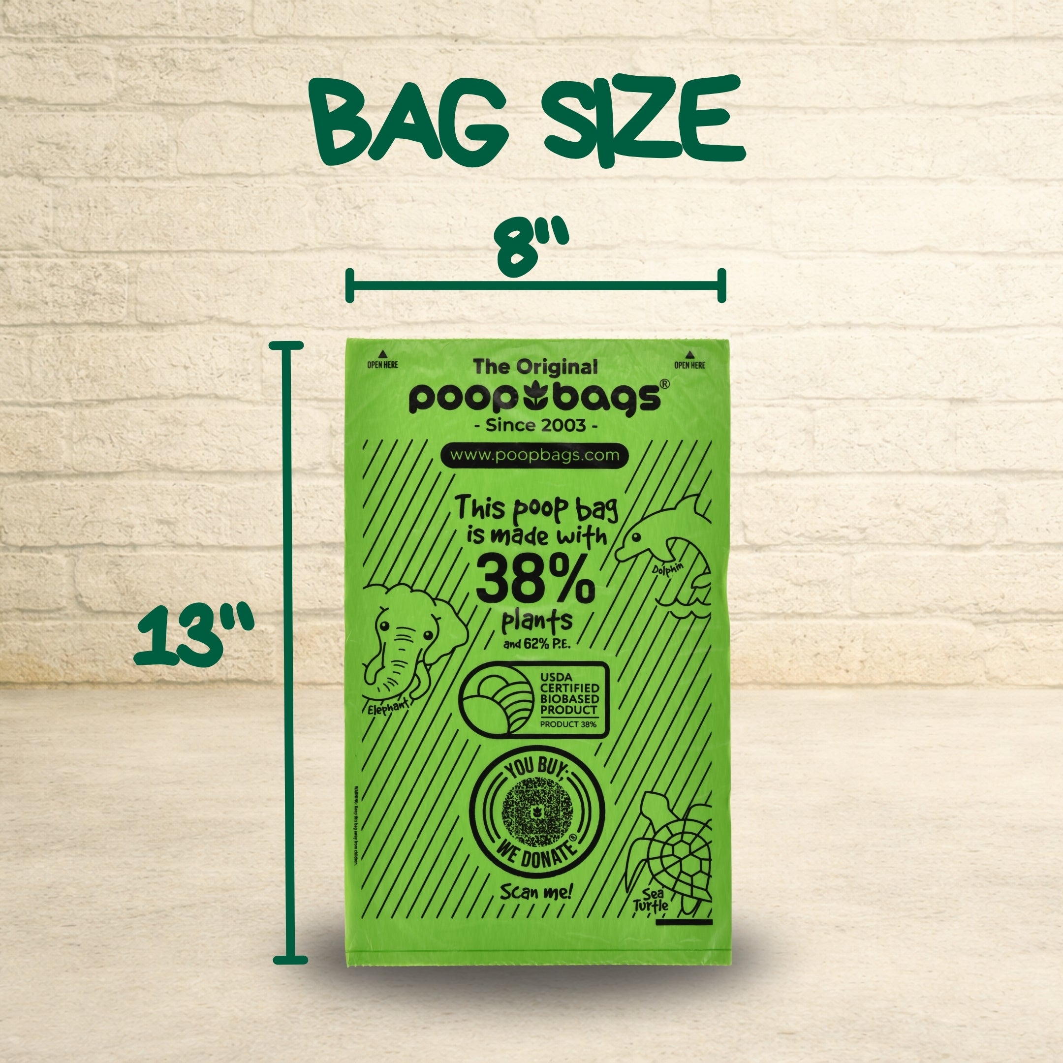 Countdown Rolls® Unscented Poop Bags