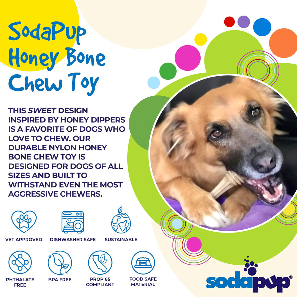 Honey Bone Nylon Dog Toy