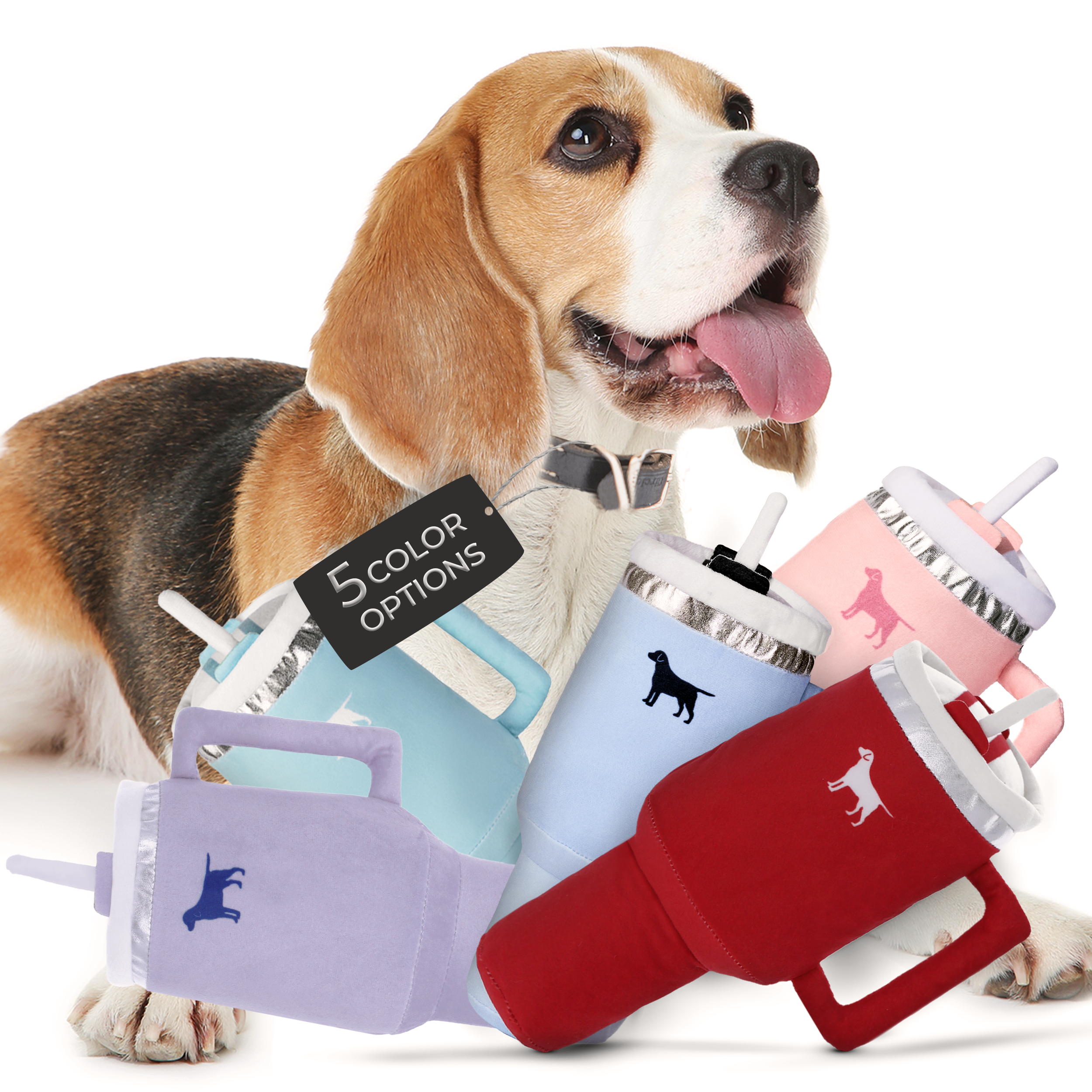 PUPROAR Pup Cup Dog Toy