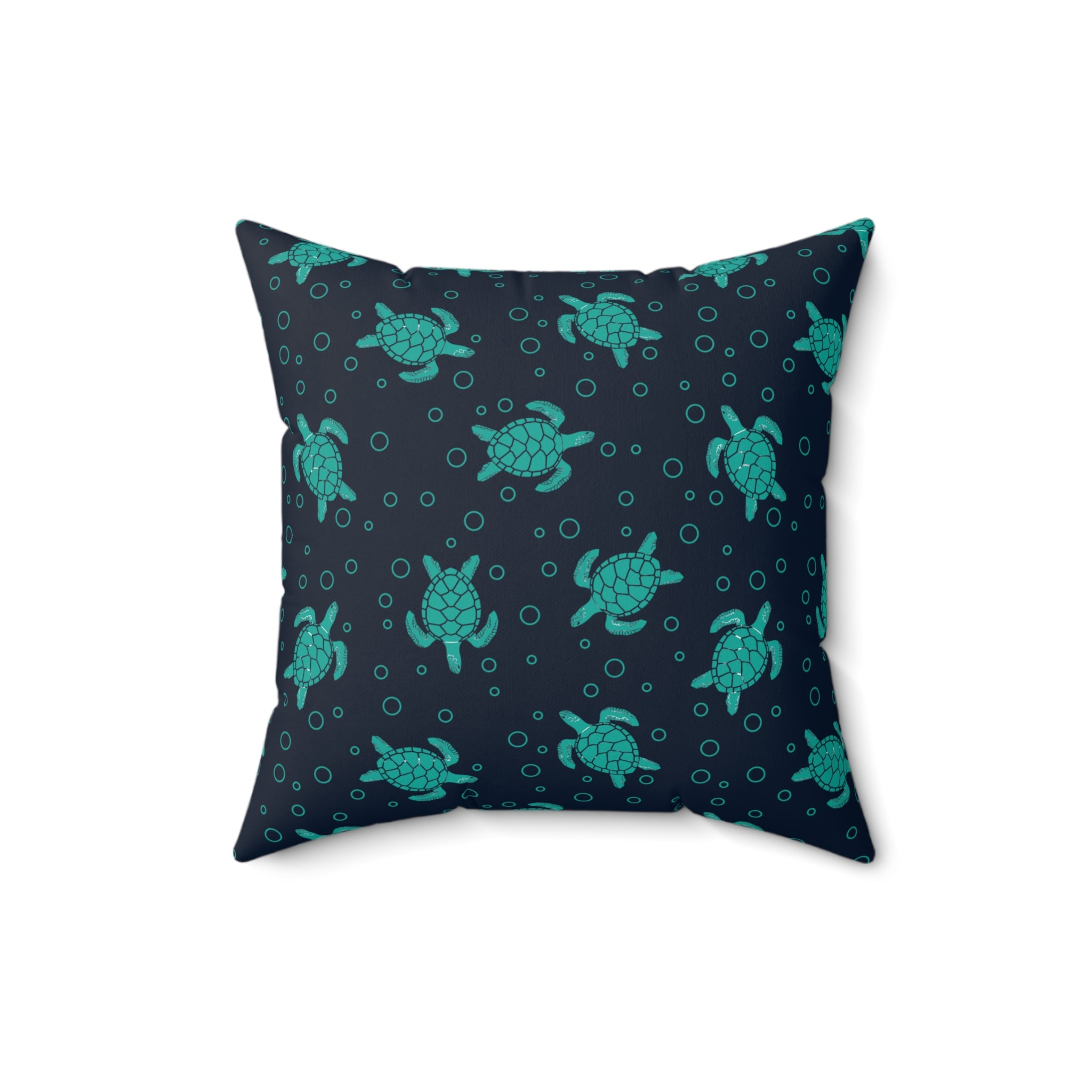 Sea Turtle Pattern Pillow | Throw Pillow