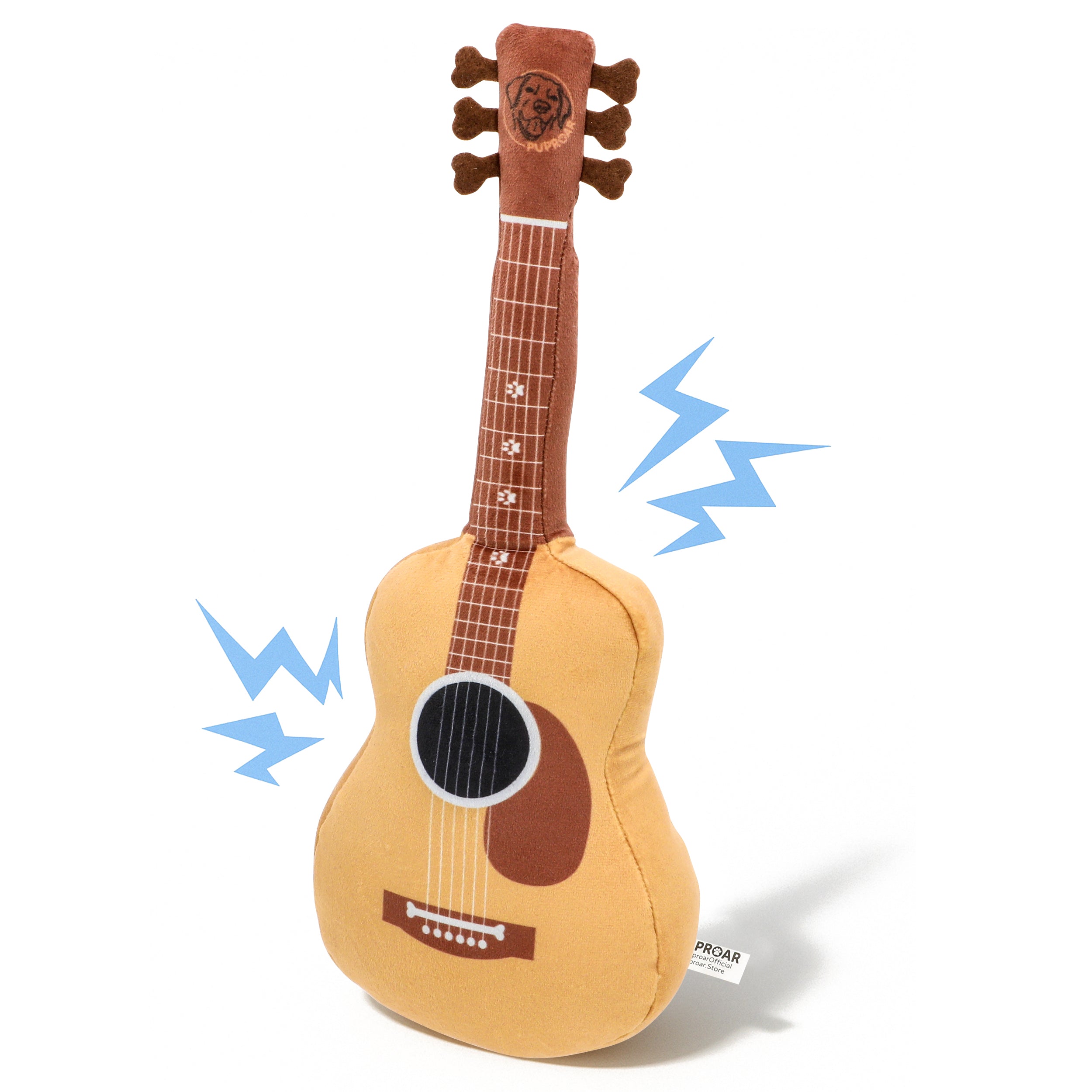 PUPROAR Guitar Dog Toy