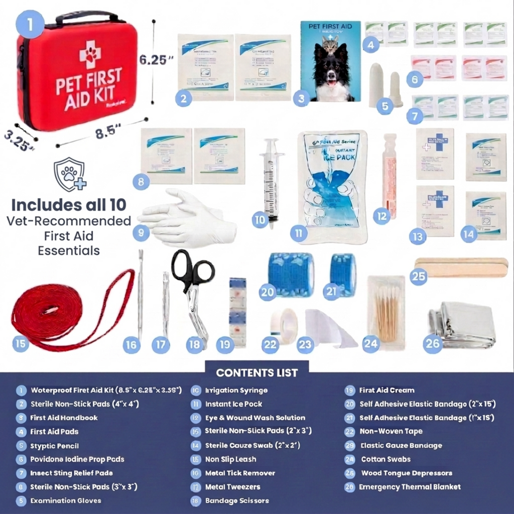 Pet First Aid Kit for Dogs