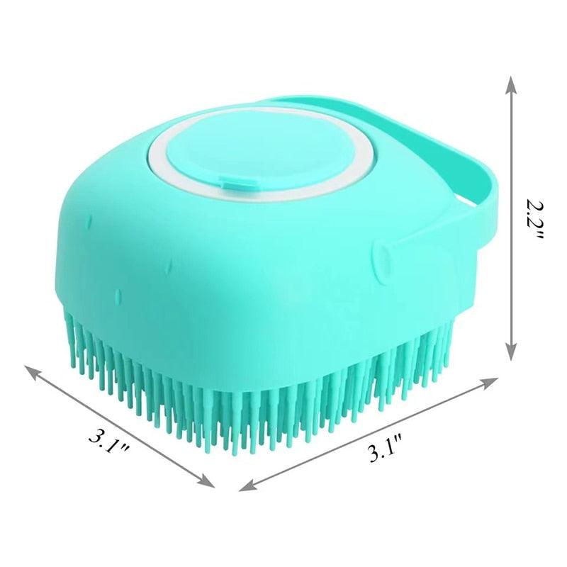 Dog Bath Brush 2-in-1 Shower Tool