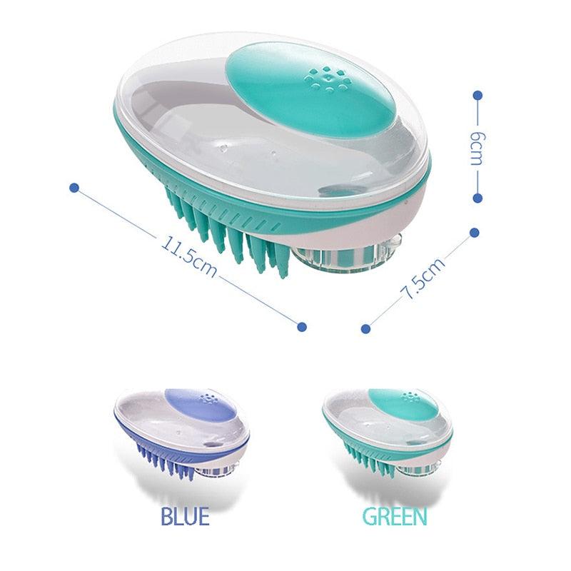 Dog Bath Brush 2-in-1 Shower Tool