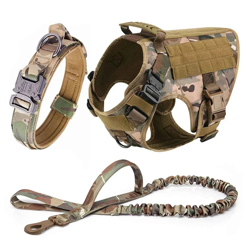 Heavy Duty No Pull Dog Harness and Leash Set