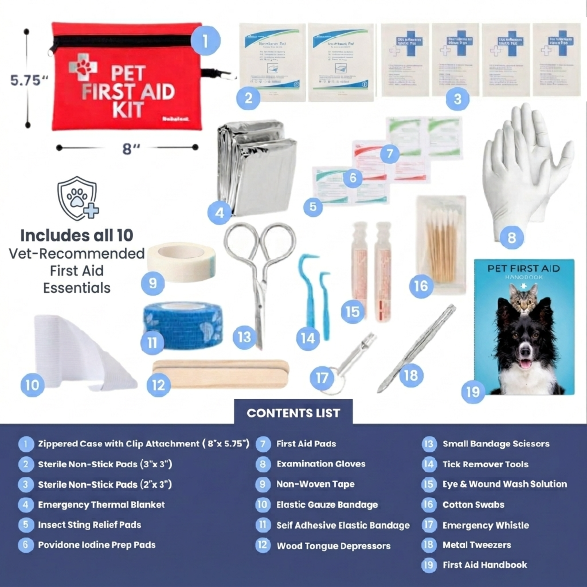 Pet First Aid Kit for Dogs
