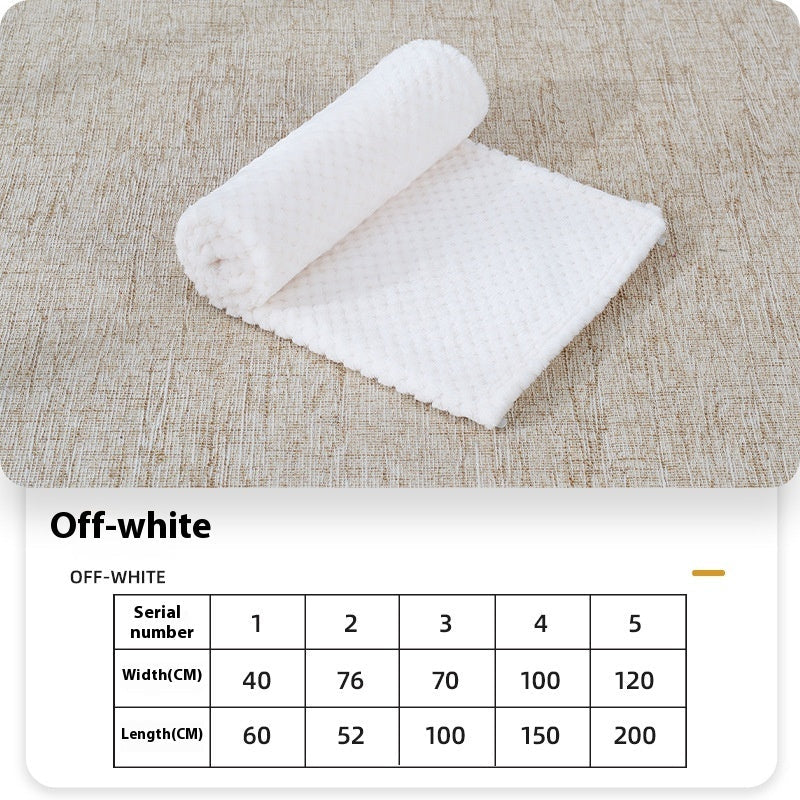Summer Coral Fleece Blanket For Dogs
