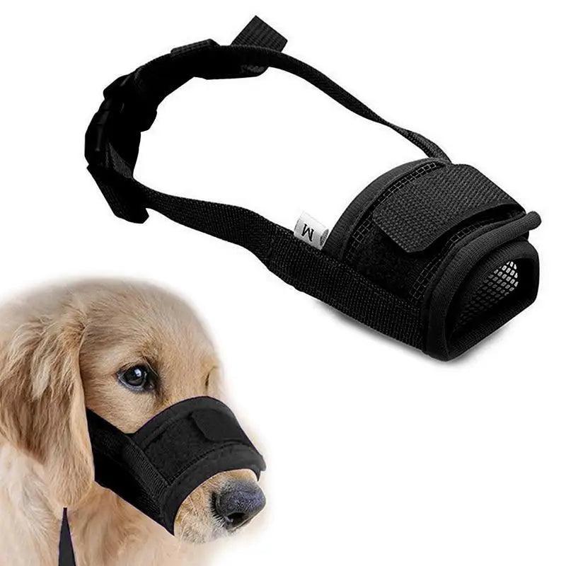 Breathable Anti Barking Adjustable Dog Muzzle
