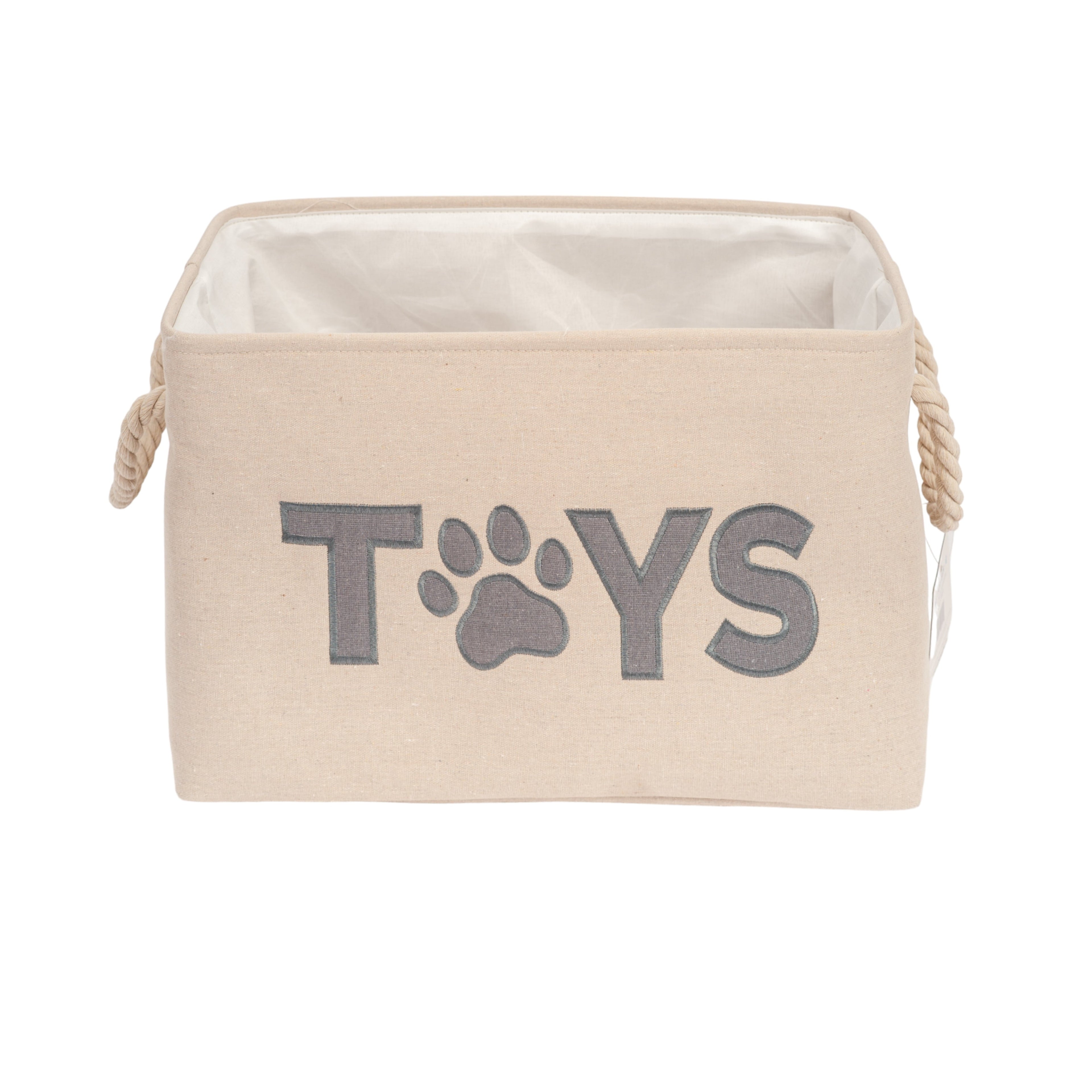 Country Living Dog Toy Storage Bin