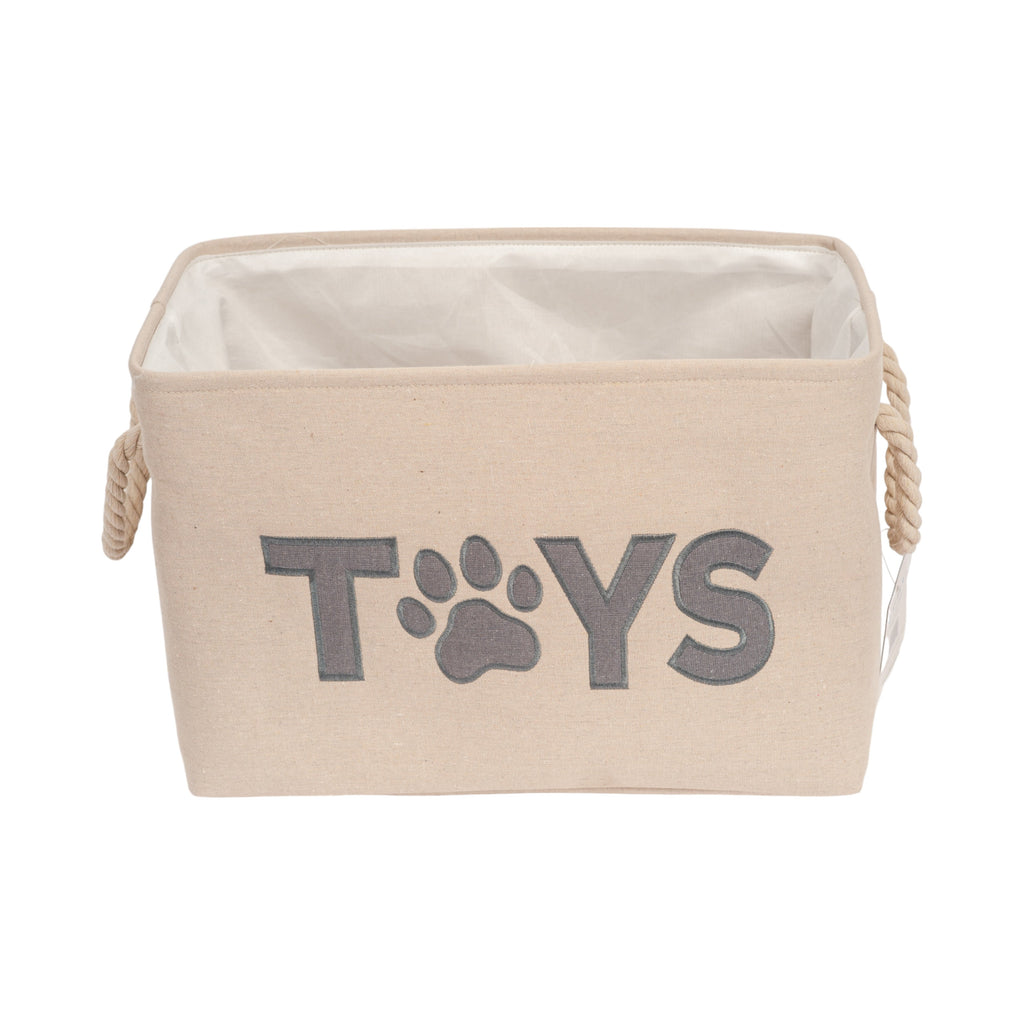 Country Living Dog Toy Storage Bin
