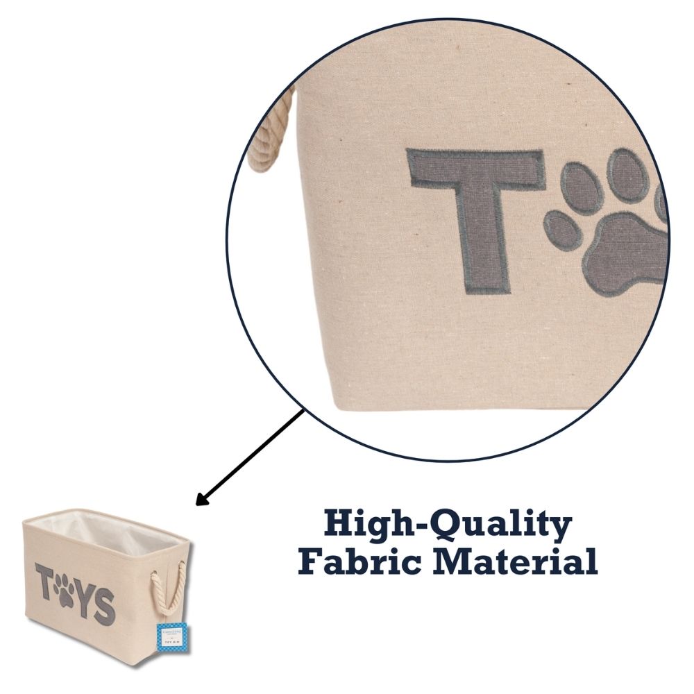 Country Living Dog Toy Storage Bin