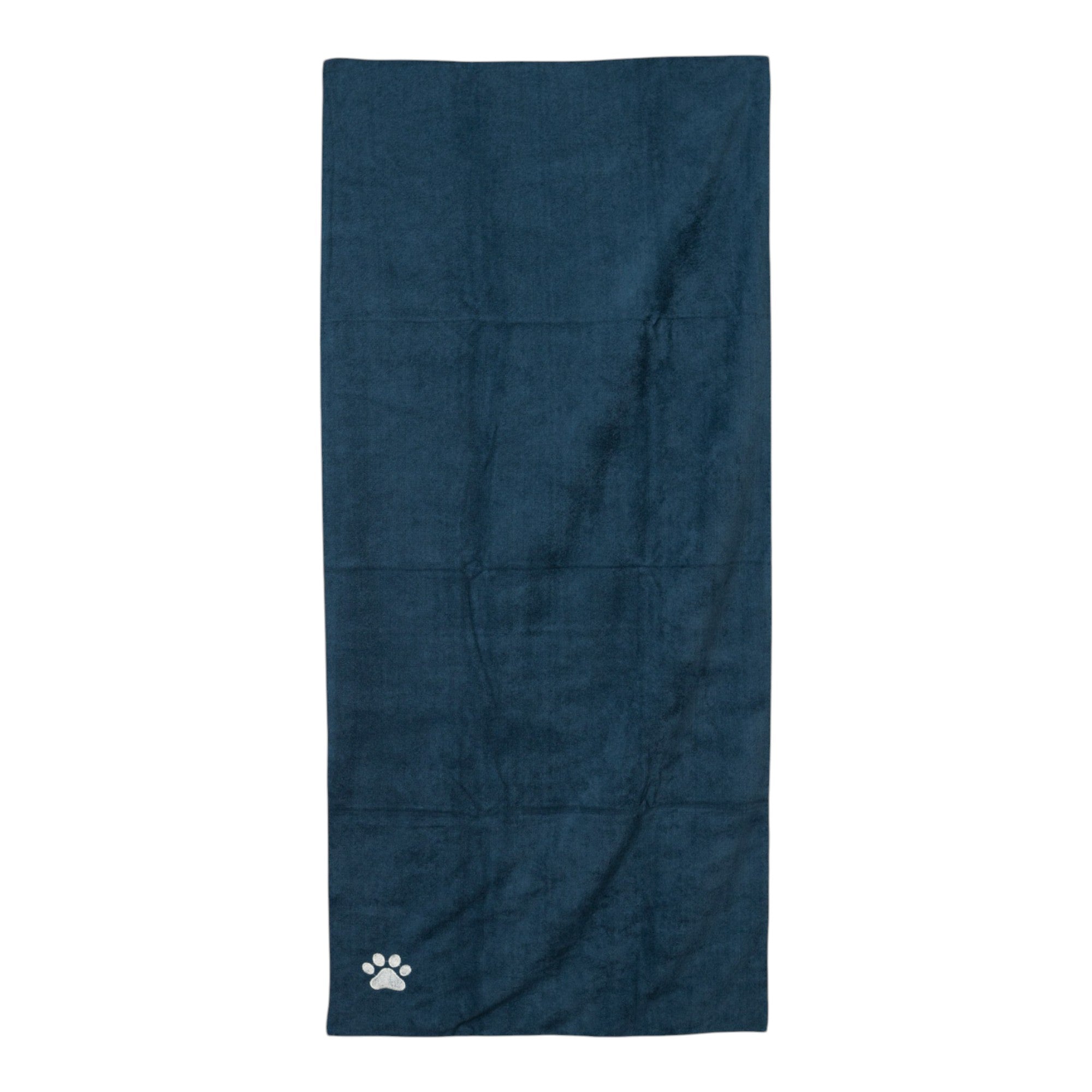 Country Living Marine Blue Dog Bath Towel