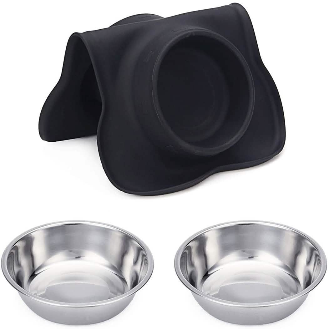 Hubulk 2 Stainless Steel Dog Bowl