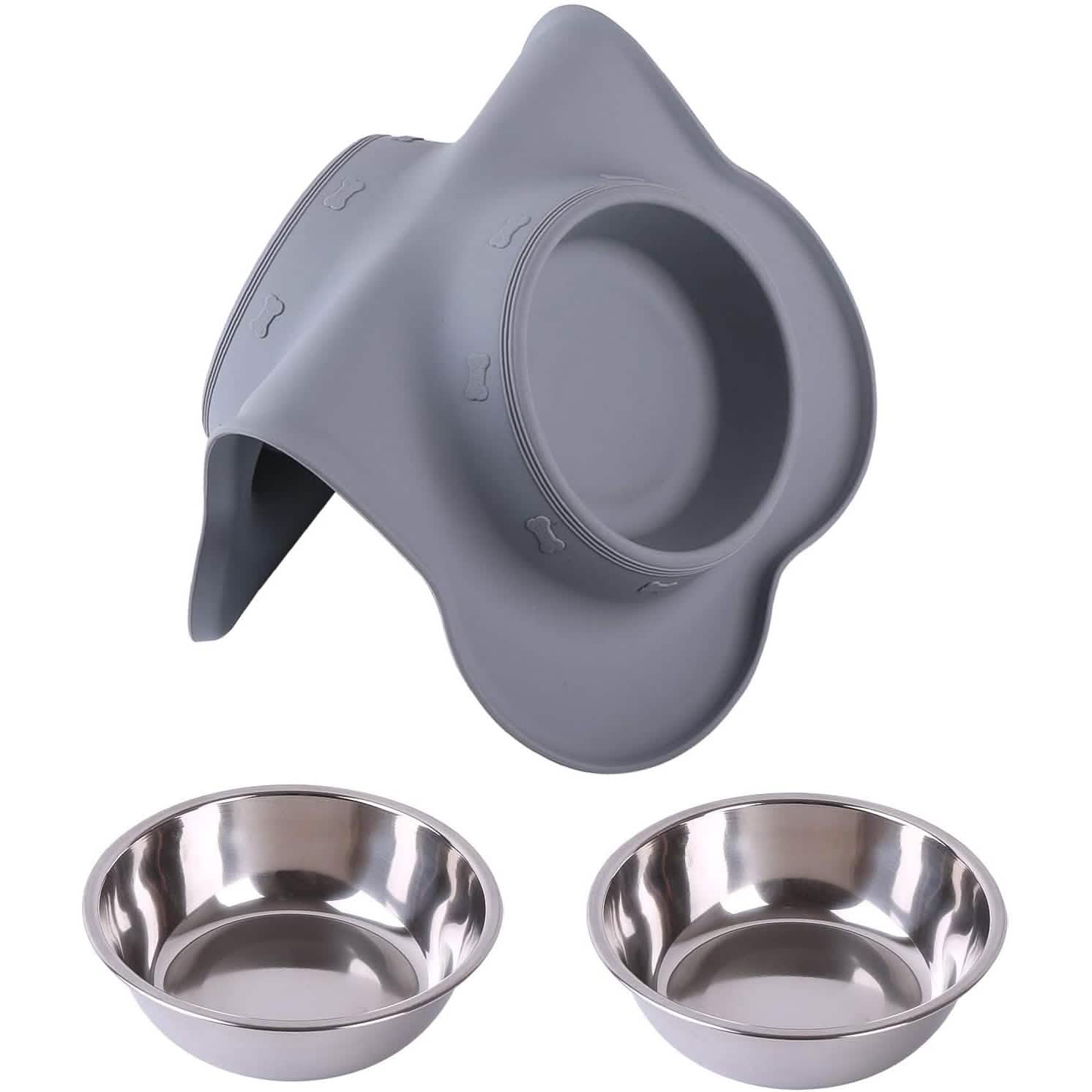 Hubulk 2 Stainless Steel Dog Bowl