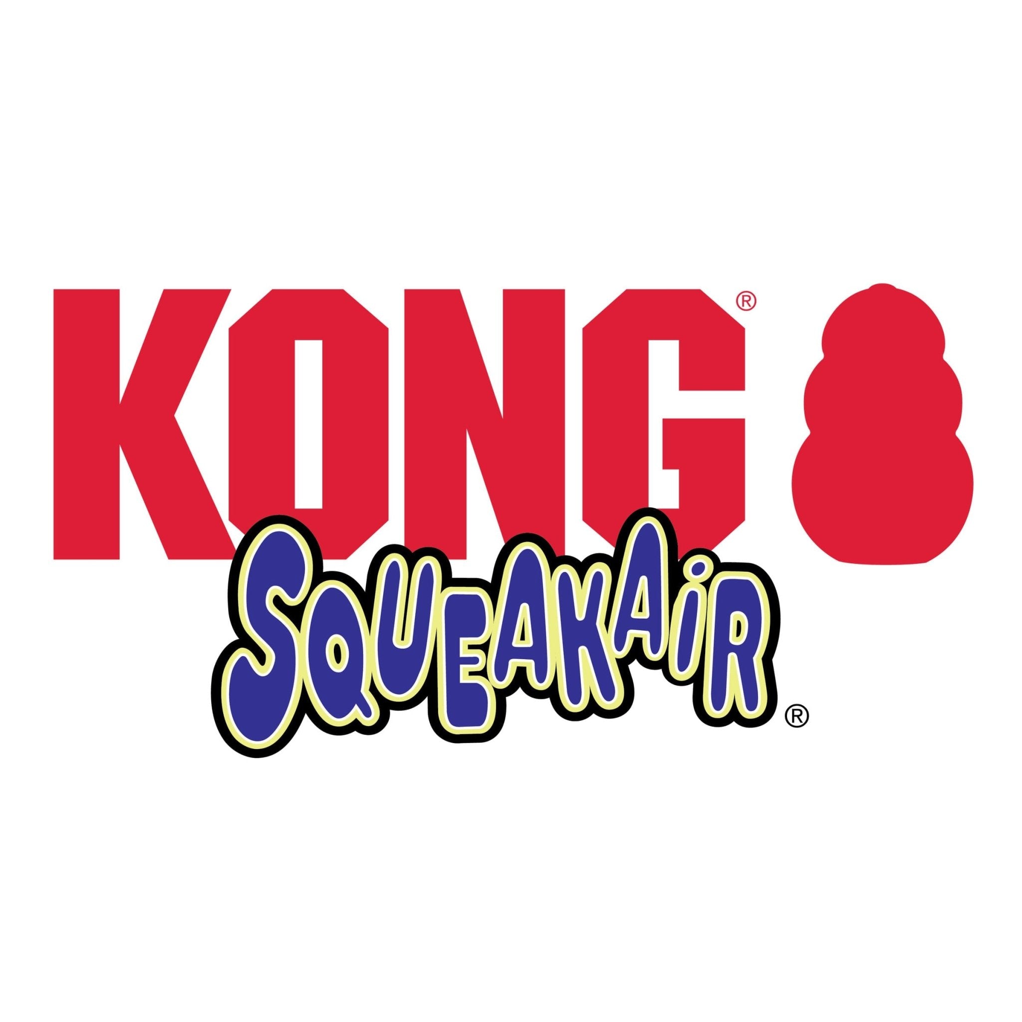 KONG SqueakAir® Ball – Squeaker Tennis Ball