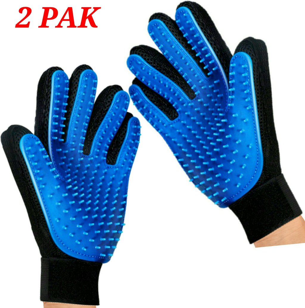 Mr. Peanut's 2 Pak HanD 259 Pet Grooming Gloves