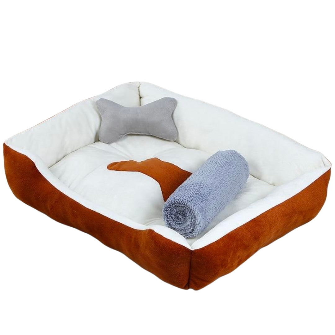 Cozy Retreat Large Dog Bed