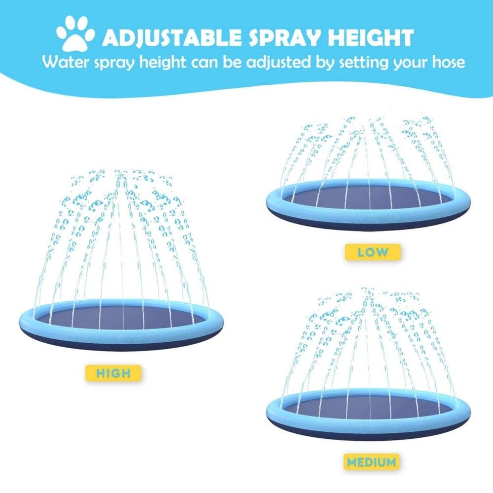 Splash Sprinkler Pad for Dogs Kid